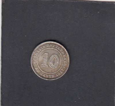 Beschrijving: 10 Cent  GEORGIUS V  